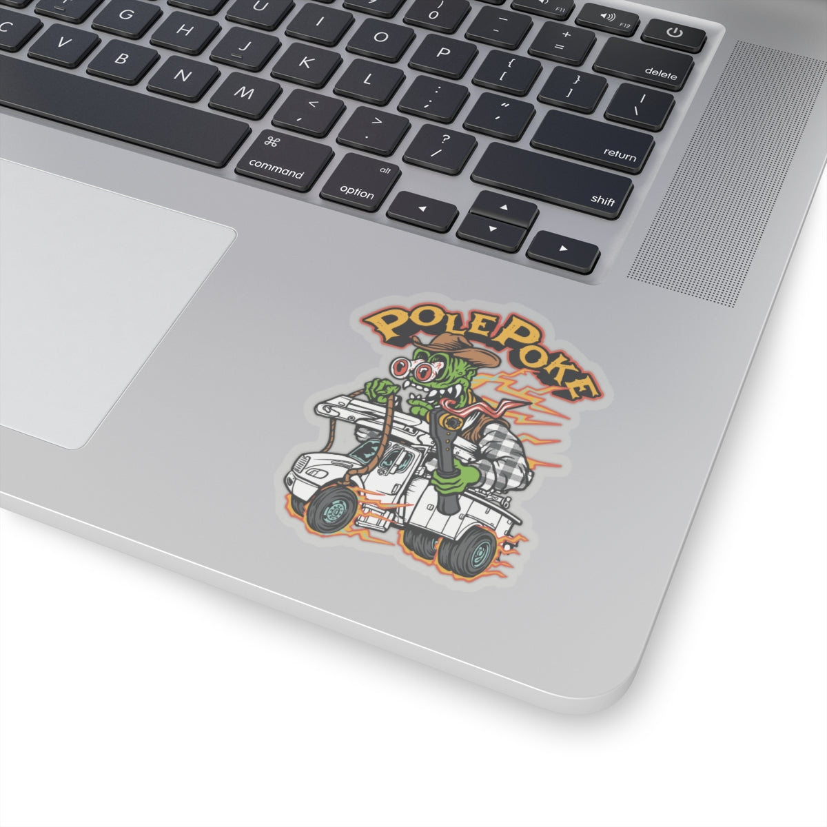Rat Fink Style Lineman Sticker